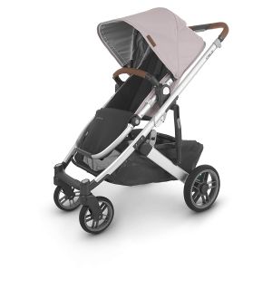 Uppa baby Cruz V2 Stroller - Alice (Dusty Pink-Silver-Saddle Leather)