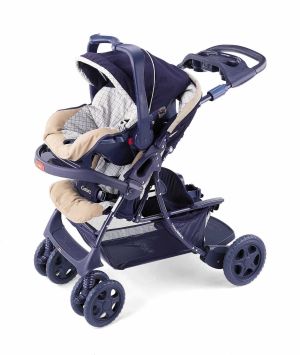 The first travel system that combined a car seat and stroller—the Century 4-in-1 travel system debuted in 1993.